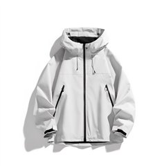 AYM037906 Waterproof Jacket Casual Hooded Utility Jacket Aoyema wholesale