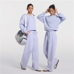 AYM043878 Relaxed Fit Straight-Leg Pants and Long-Sleeve Top 2-Piece Set Aoyema wholesale