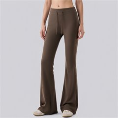 AYM041794 Fleece-Lined Flared Yoga Pants Aoyema wholesale