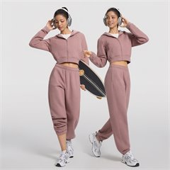 AYM043879 Fleece-Lined Zip-Up Jacket Yoga Set Aoyema wholesale