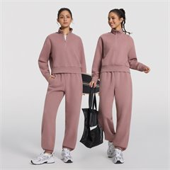 AYM043880 Fleece-Lined Half-Zip Hoodie Set Fitness Aoyema wholesale