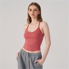 AYM044451 Yoga Bra with Fixed Padding Anti-Exposure Supportive Aoyema wholesale
