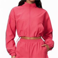 AYM044445 Stand-Up Collar Quick Dry Casual Jacket with Zipper Aoyema wholesale