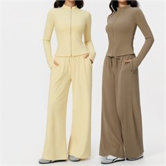 AYM044577 Yoga 2-Piece Set Long Pants Aoyema wholesale