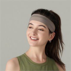 AYM044350 Comfortable and Breathable Hairband, Sweat-Absorbent Scarf, Yoga and Fitness Hairband, Outdoor Sports Running Headscarf, Sweat-Abs
